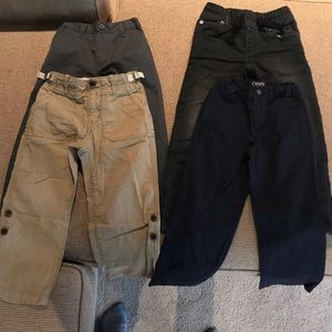 Bundle of boys 4T pants!